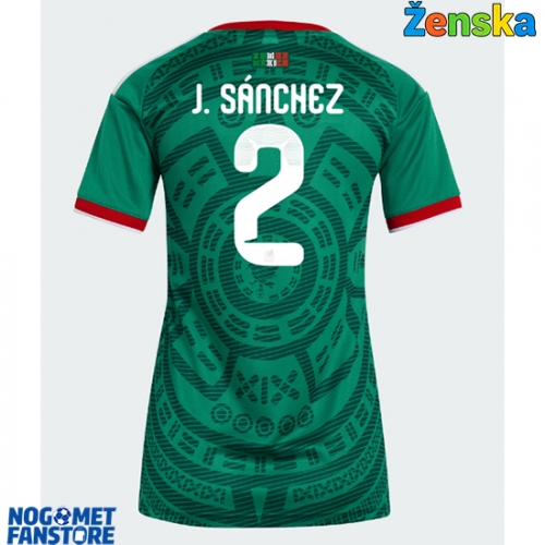 Meksiko Jorge Sanchez #2 Domaci Dres za Ženska SP 2026 Kratak Rukav